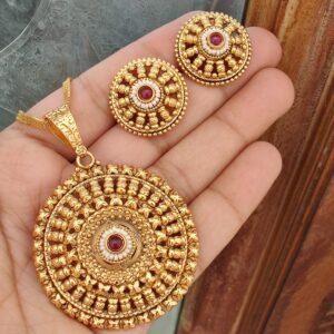 Women's Premium Quality Branded Gold Plated Pendant